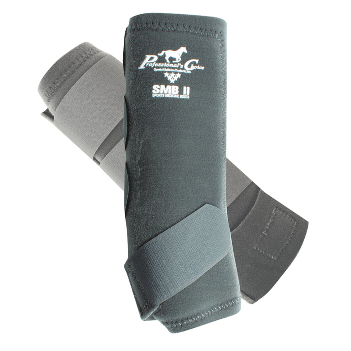 Trophy PC SMB II Splint Boots Customs & Awards - Horse Boots Professional's Choice Charcoal S