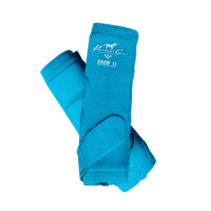 Trophy PC SMB II Splint Boots Customs & Awards - Horse Boots Professional's Choice Pacific Blue S