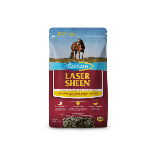 Farnam Laser Sheen Skin And Coat Equine - Supplements Farnam 3.75lb