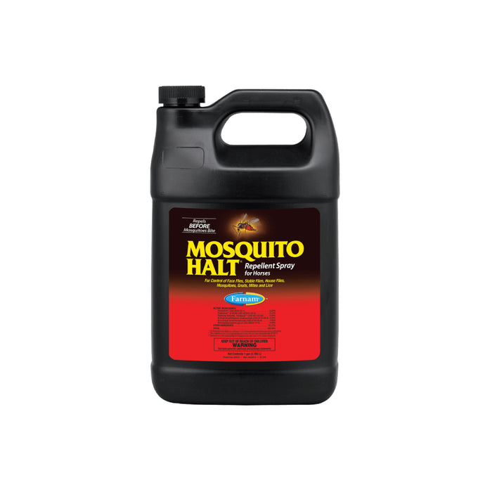 Farnam Mosquito Halt® Repellent Spray for Horses Equine - Fly & Insect Control Farnam 1 Gallon