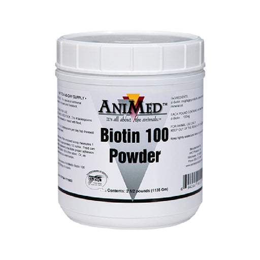 AniMed Biotin 100 Equine - Supplements Animed 2.5lb
