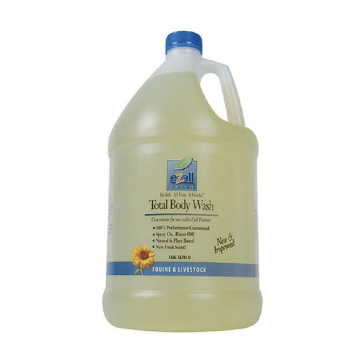 Ezall Total Body Wash Equine - Grooming EzAll 1 Gallon