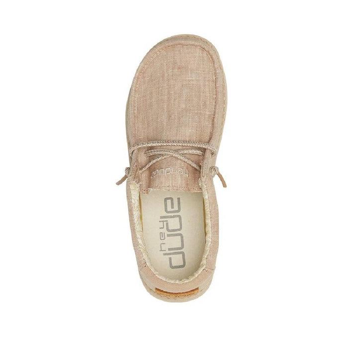 Hey Dude Youth Wally - Beige KIDS - Footwear - Casual Shoes Hey Dude