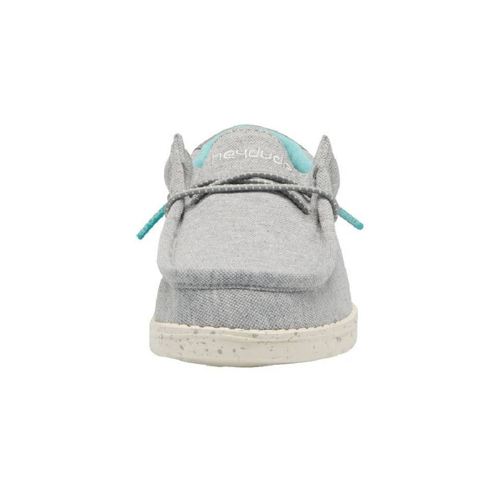 Hey Dude Youth Wally - Stretch Grey KIDS - Footwear - Casual Shoes Hey Dude