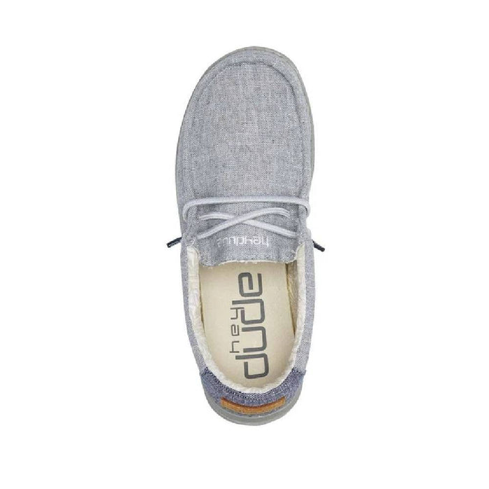 Hey Dude Youth Wally - Steel KIDS - Footwear - Casual Shoes Hey Dude