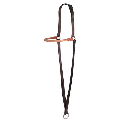Professional's Choice Harness Leather/Web Combo War Bonnet Tack - Training Professional's Choice