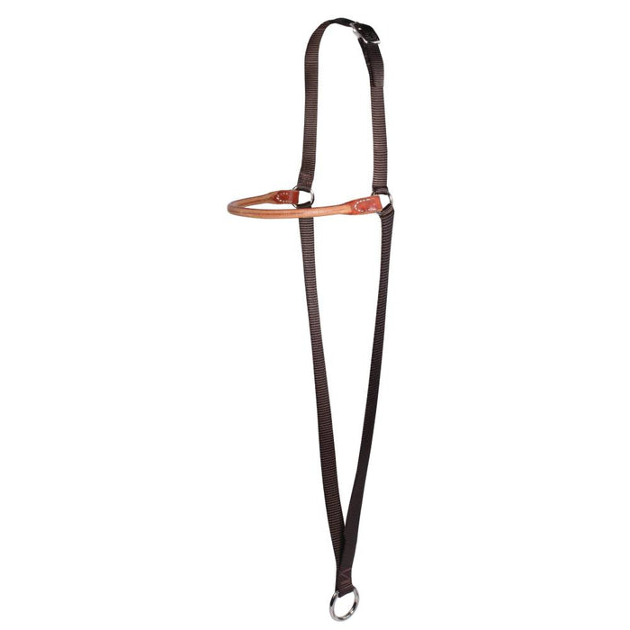 Professional's Choice Harness Leather/Web Combo War Bonnet Tack - Training Professional's Choice
