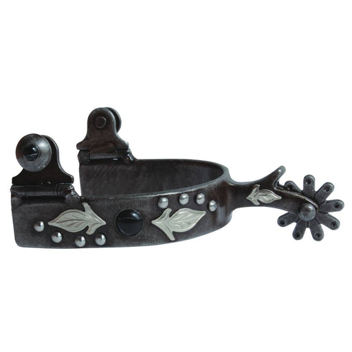 Professional's Choice 1" Black Feather Spur Tack - Spurs Professional's Choice