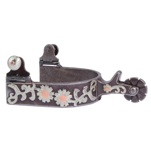 Professional's Choice 1" Small Flower Spur Tack - Spurs Professional's Choice