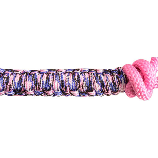 Cashel Braided Rope Nose Halter with Lead Tack - Halters & Leads Cashel Pink Camo