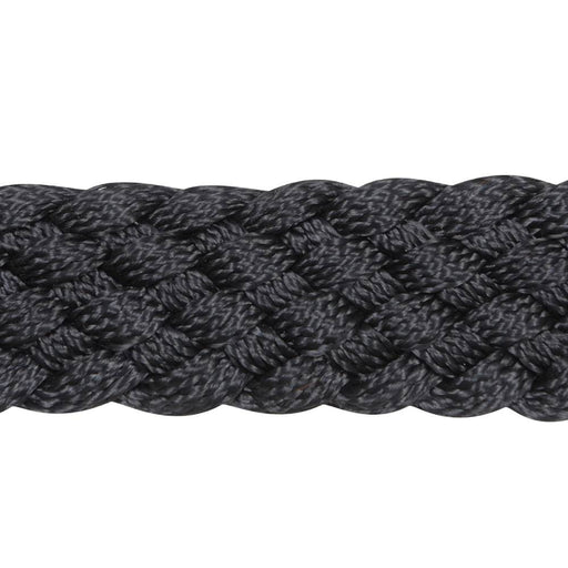 Cashel Flat Braid Halter with Lead Tack - Halters & Leads Cashel Black