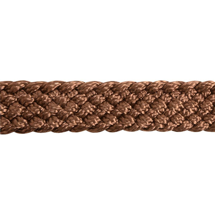 Cashel Flat Braid Halter with Lead Tack - Halters & Leads Cashel Brown
