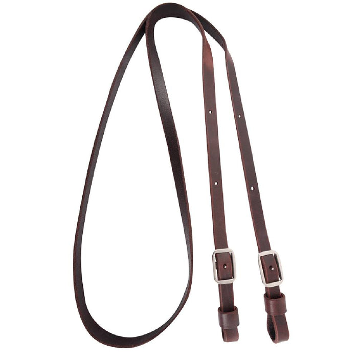 Martin Saddlery Latigo Leather Barrel Rein Tack - Reins Martin Saddlery