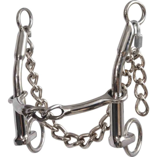 Classic Equine Goostree "CG" Chain Snaffle Bit Tack - Bits Classic Equine