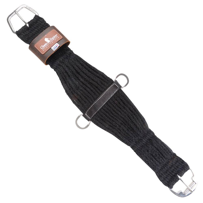 Classic Equine Colored 100% Mohair Cinch Tack - Cinches Classic Equine Black 28"