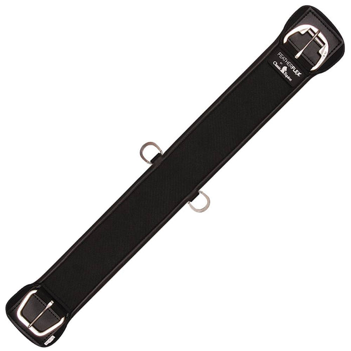Classic Equine FeatherFlex Cinch Tack - Cinches Classic Equine Straight 26" Black