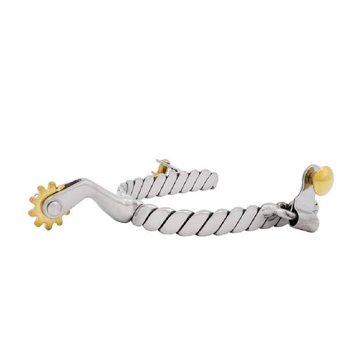 Metalab Twisted Rope Spurs Tack - Spurs Metalab Mens