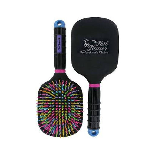 Professional's Choice Rainbow Paddle Brush Equine - Grooming Professional's Choice