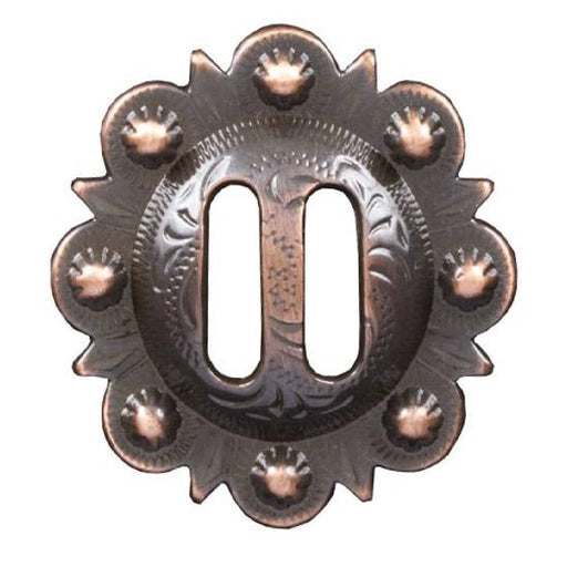 Slotted Berry Swirl Concho Tack - Conchos & Hardware MISC Default Title