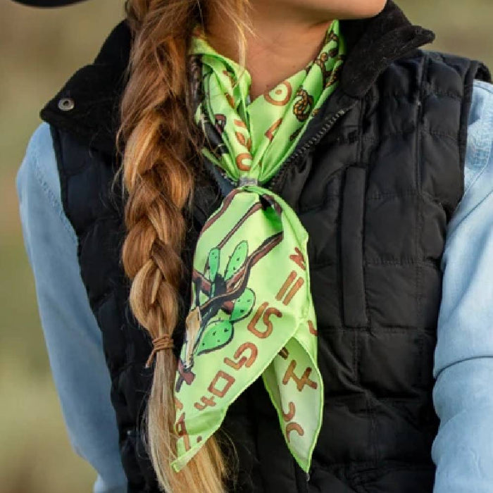 Stick Your Neck Out And Tie One On Shorty Scarf ACCESSORIES - Additional Accessories - Wild Rags & Scarves Fringe Scarves