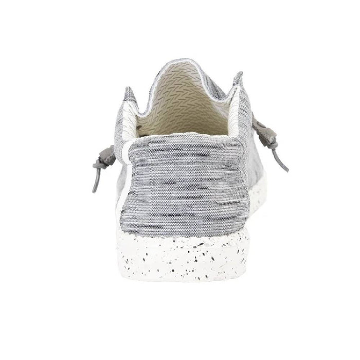 Hey Dude Wally Stretch Fleece - Stone White MEN - Footwear - Casual Shoes Hey Dude