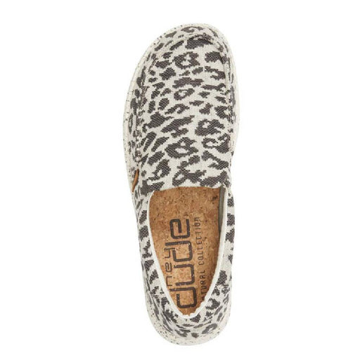 Hey Dude Misty - Woven Cheetah Grey WOMEN - Footwear - Casuals Hey Dude