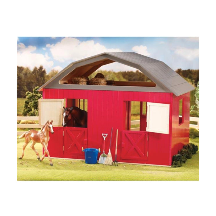 Breyer Two-Stall Wood Barn KIDS - Accessories - Toys Breyer