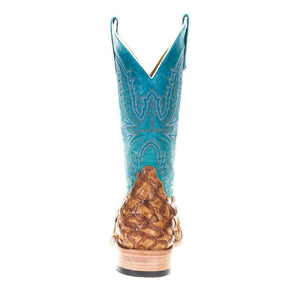 Macie Bean Antique Saddle Big Bass Boot WOMEN - Footwear - Boots - Exotic Boots Macie Bean   