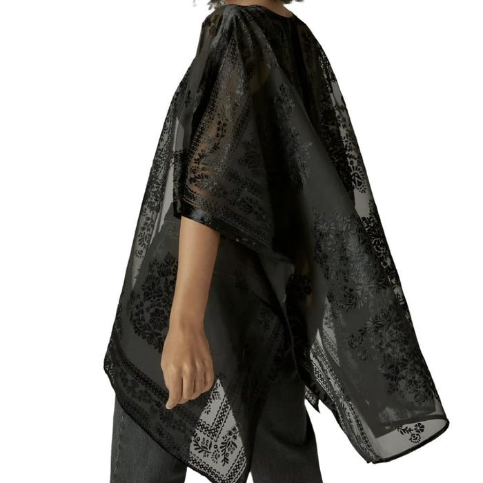 Lucky Brand Velvet Burnout Kimono WOMEN - Clothing - Sweaters & Cardigans Lucky Brand Jeans