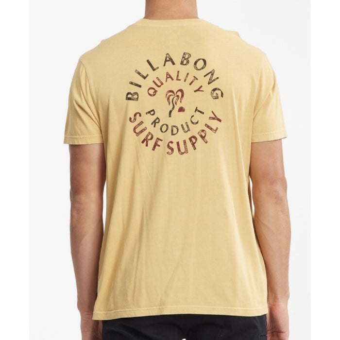 Billabong Men's Abrade Wave Washed Short Sleeve T-Shirt MEN - Clothing - Shirts - Short Sleeve Billabong