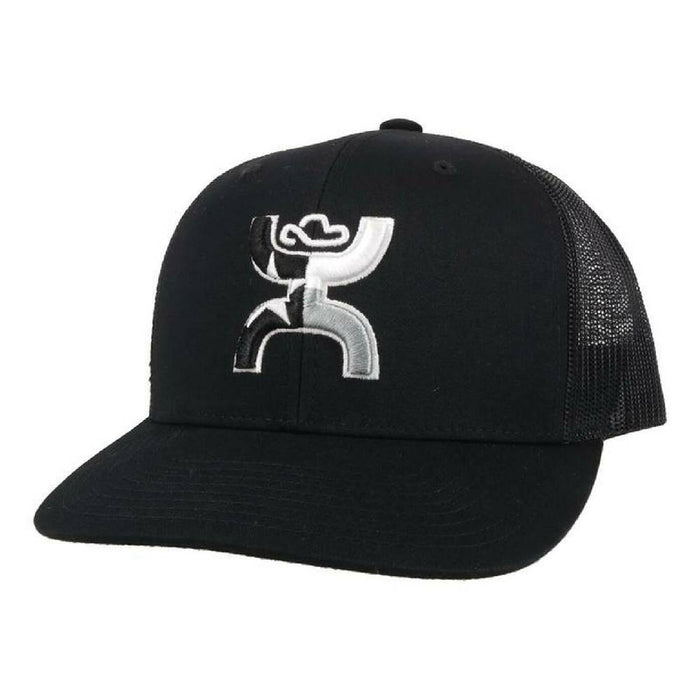 Hooey Texican Black Tx Flag Trucker Cap HATS - BASEBALL CAPS Hooey