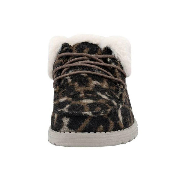 Hey Dude Britt - Abstract Tan Leopard WOMEN - Footwear - Casuals Hey Dude