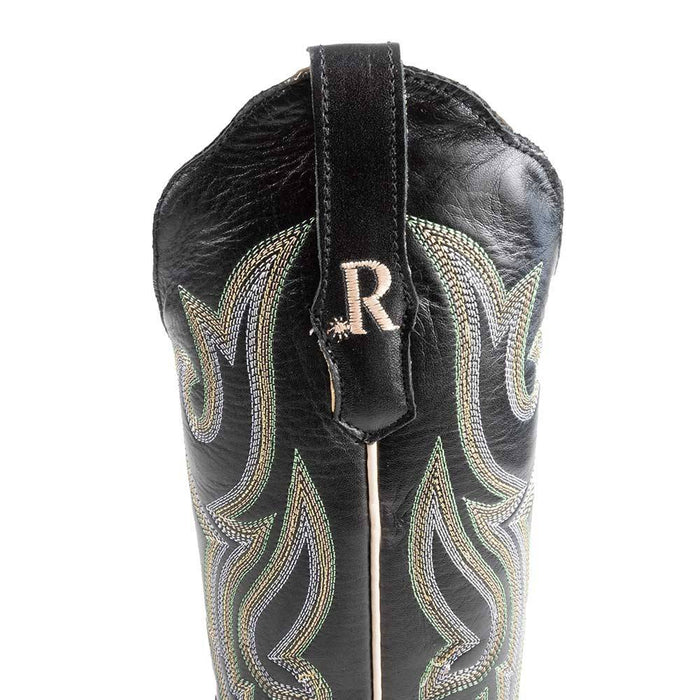 R. Watson Women's Ebony Calf Square Toe Boot WOMEN - Footwear - Boots - Western Boots R Watson