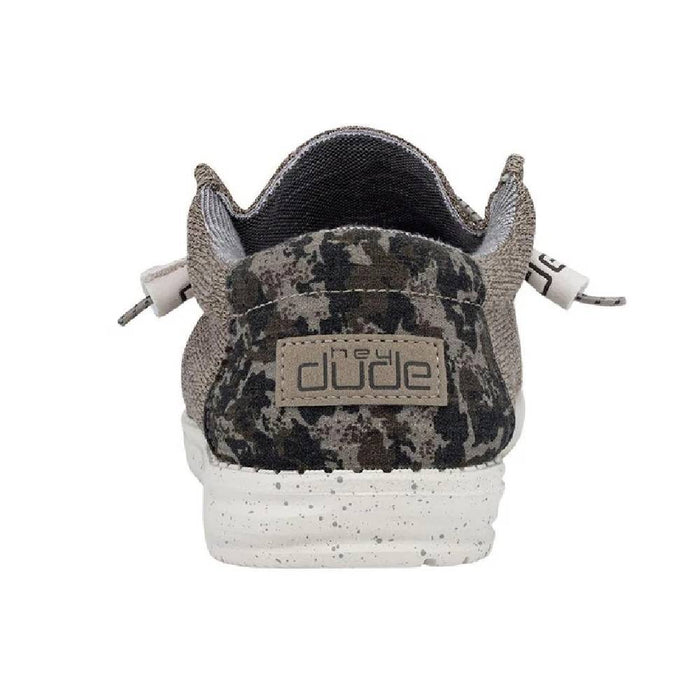 Hey Dude Wally Stretch - Sand Dune Camo MEN - Footwear - Casual Shoes Hey Dude