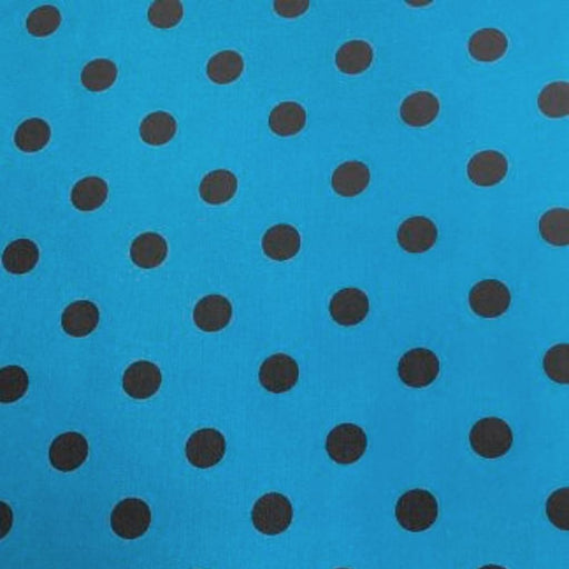 20" Cowboy Polka Dot Silk Wild Rag - Aqua ACCESSORIES - Additional Accessories - Wild Rags & Scarves Wyoming Traders