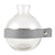 Round Vase w/ Grey Cuff HOME & GIFTS - Tabletop + Kitchen - Bar Accessories Santa Barbara Design Studio   