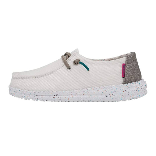 Hey Dude Youth Wendy - Disco White KIDS - Footwear - Casual Shoes Hey Dude