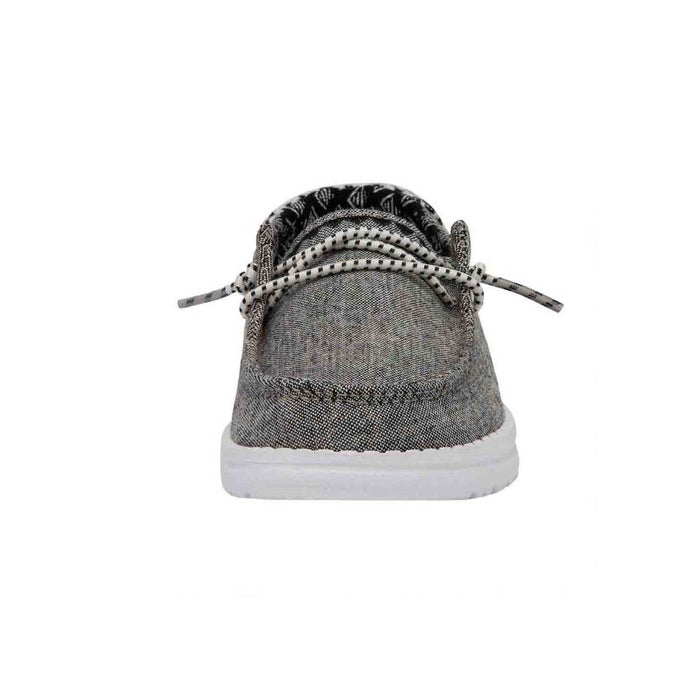 Hey Dude Youth Wendy - Chambray Onyx KIDS - Footwear - Casual Shoes Hey Dude