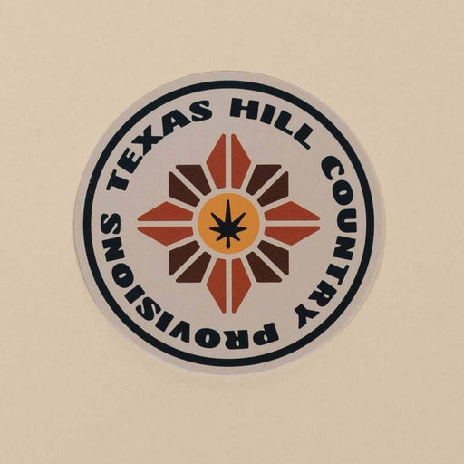 Texas Hill Country High Noon Sticker ACCESSORIES - Additional Accessories - Key Chains & Small Accessories Texas Hill Country Provisions