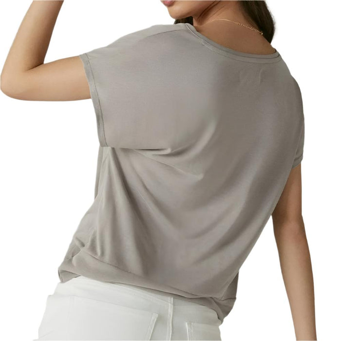 Lucky Brand Twist Front Tee WOMEN - Clothing - Tops - Short Sleeved Lucky Brand Jeans