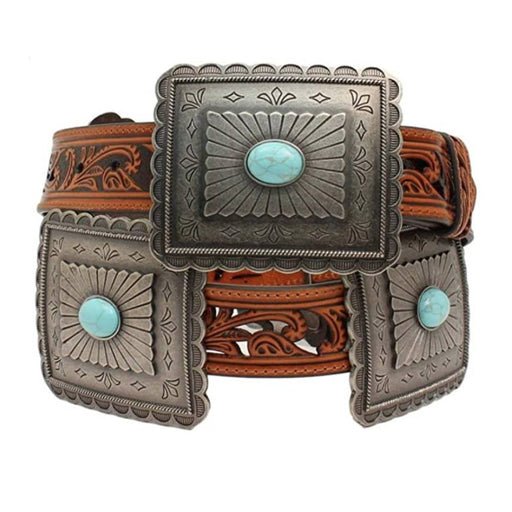 Ariat Turquoise Concho Western Belt WOMEN - Accessories - Belts M&F Western Products