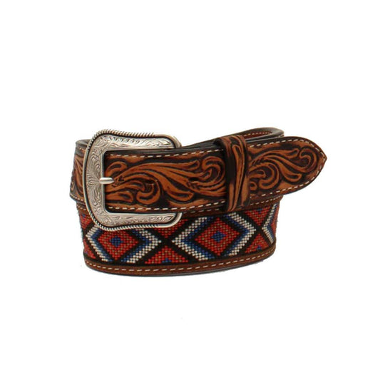 3D Bead Inlay Belt MEN - Accessories - Belts & Suspenders M&F Western Products