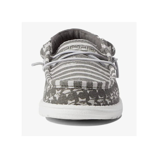 Hey Dude Youth Wally - Greyed Patriotic KIDS - Footwear - Casual Shoes Hey Dude