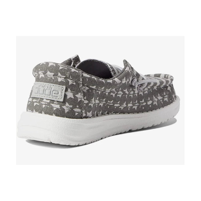 Hey Dude Youth Wally - Greyed Patriotic KIDS - Footwear - Casual Shoes Hey Dude