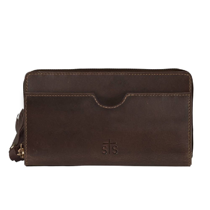 STS Ranchwear Basic Bliss Chocolate Audie Wallet WOMEN - Accessories - Handbags - Wallets STS Ranchwear