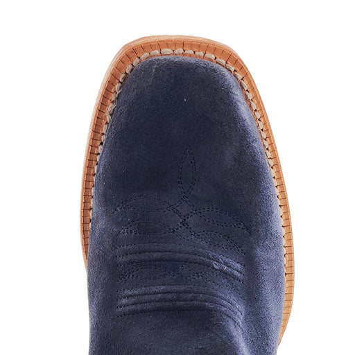 R. Watson Women's Midnight Blue Suede Cutter Toe Boot WOMEN - Footwear - Boots - Western Boots R Watson