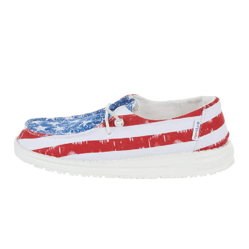 Hey Dude Youth Wendy - Star Spangled KIDS - Footwear - Casual Shoes Hey Dude