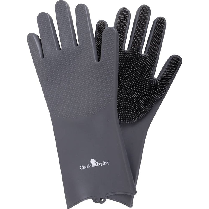 Classic Equine Wash Gloves Equine - Grooming Classic Equine Grey