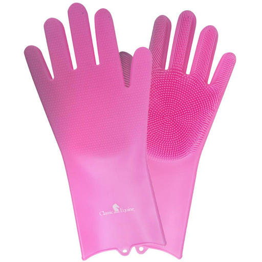 Classic Equine Wash Gloves Equine - Grooming Classic Equine Pink