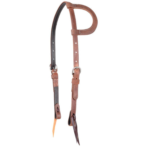 Martin Saddlery Lined Doubled & Stitched Slip Ear Headstall Tack - Headstalls Martin Saddlery